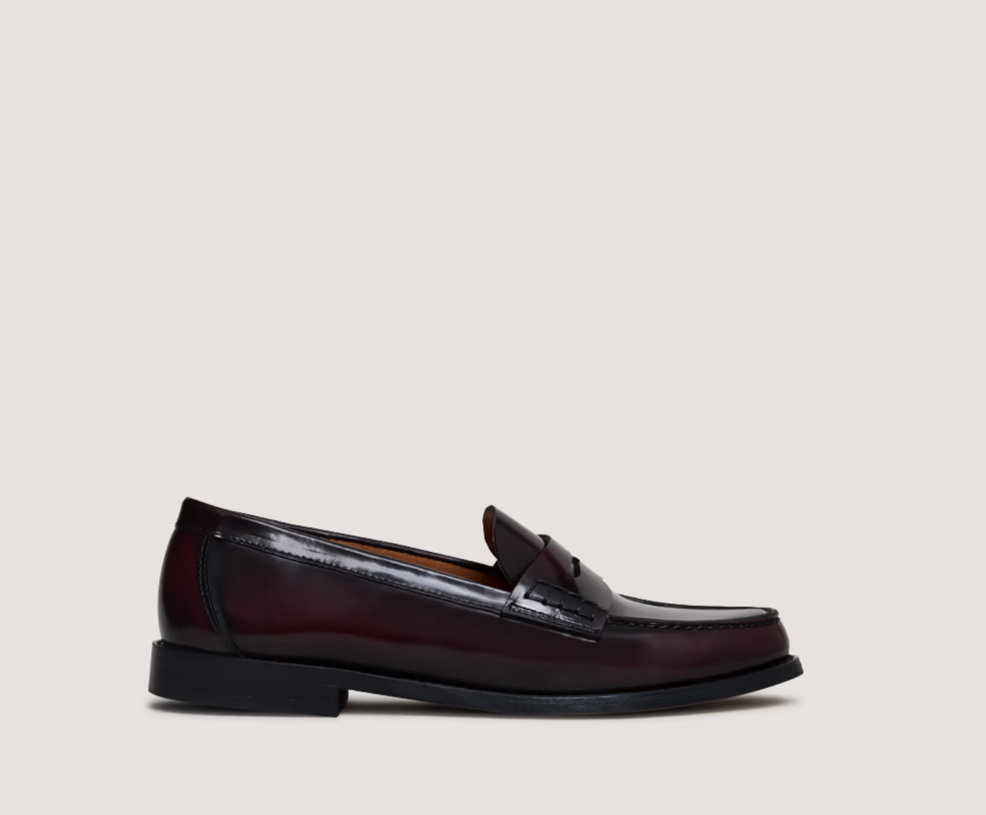 Mocassins à plateau pincé