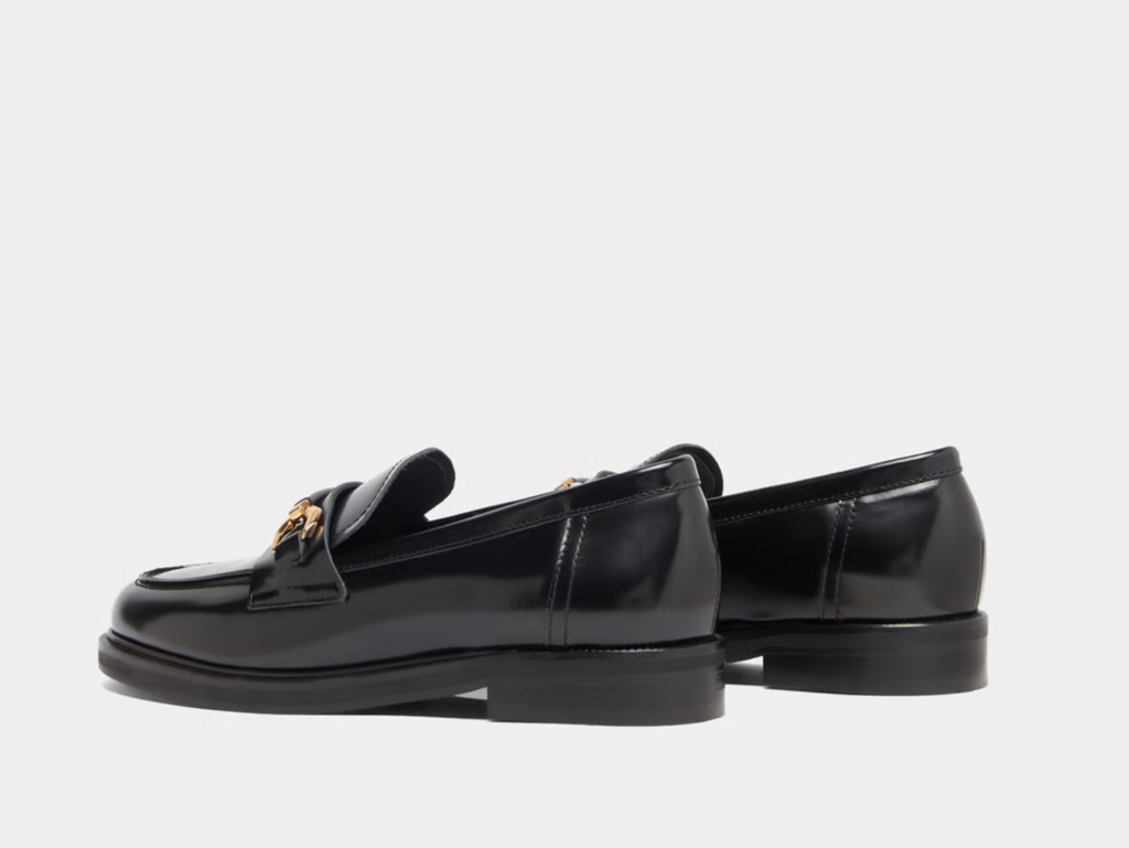 Mocassins à mors dorés