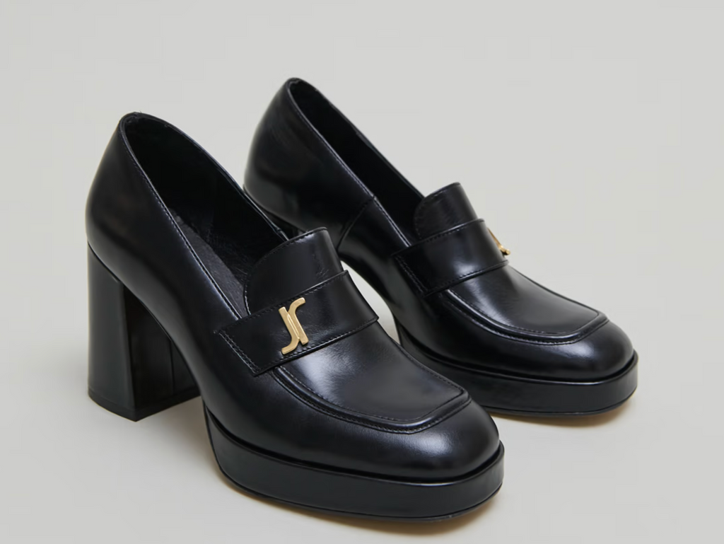 Mocassins avec monogramme