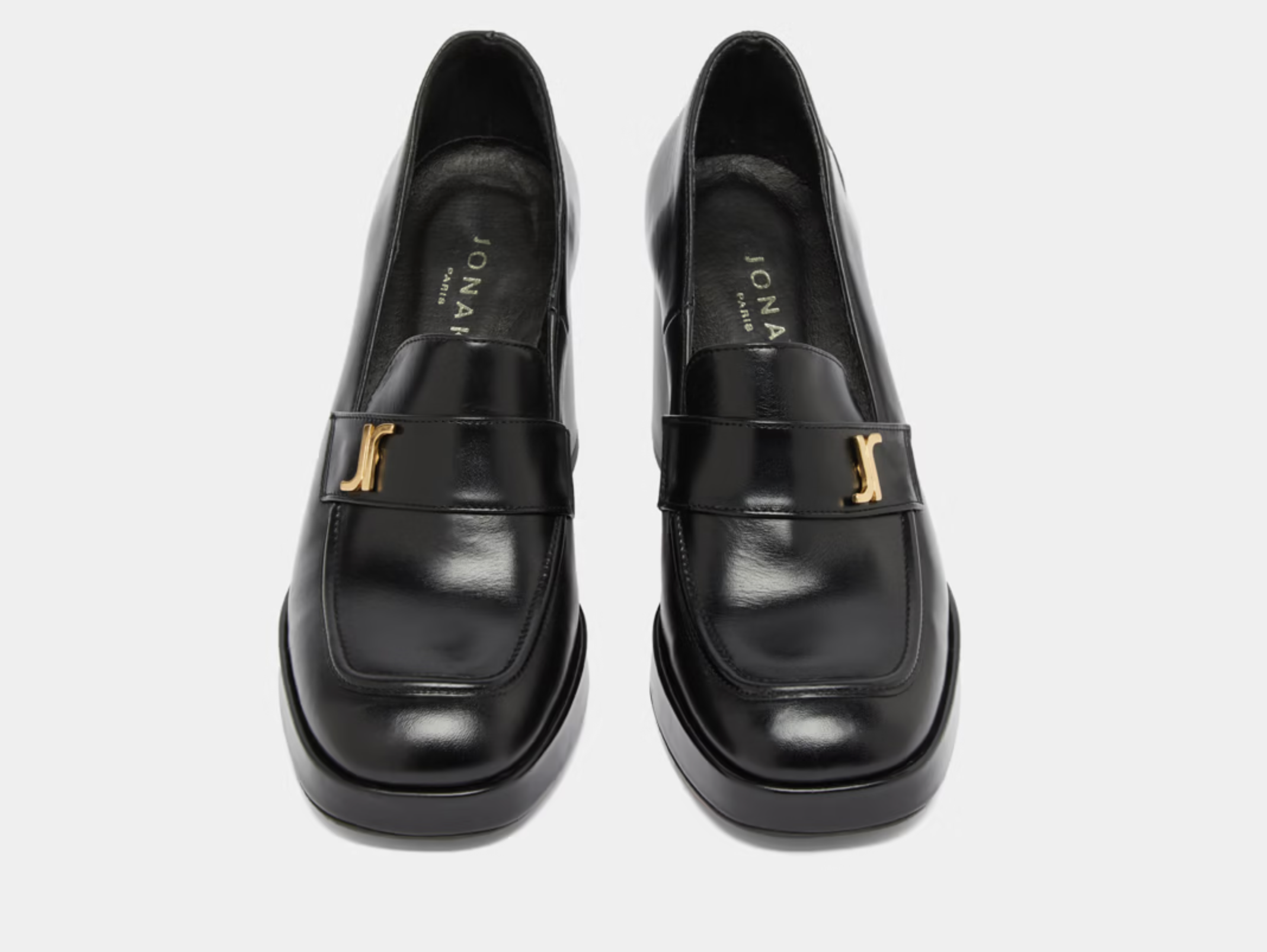 Mocassins avec monogramme