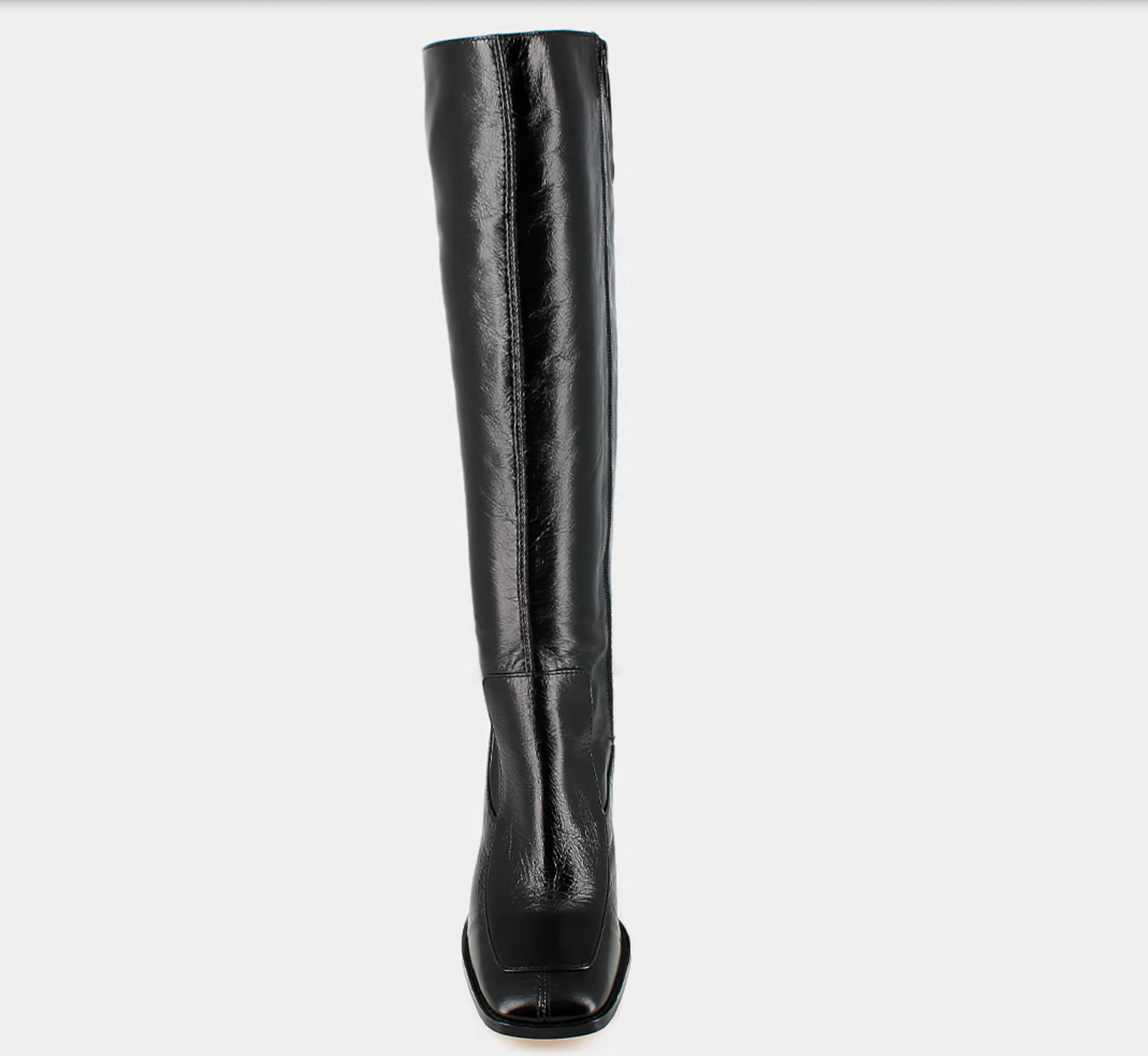 Bottes hautes à bouts carrés