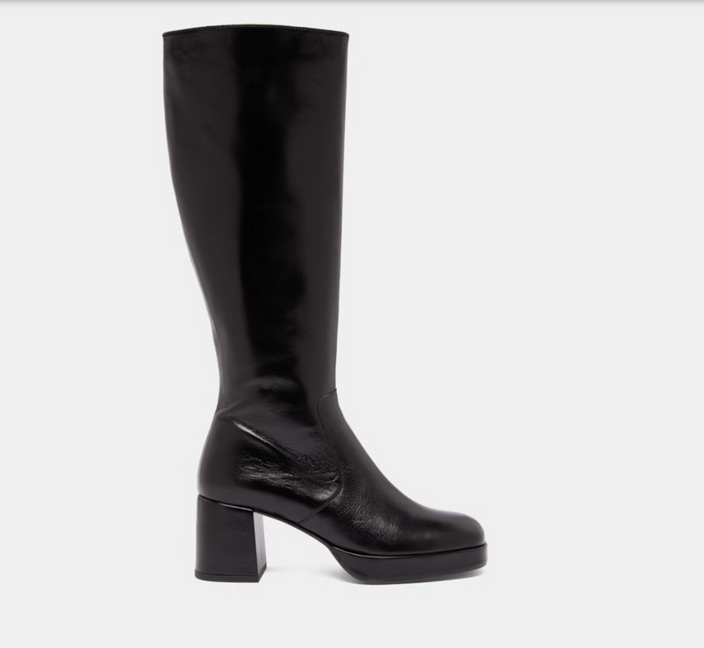 Bottes à talons et plateformes