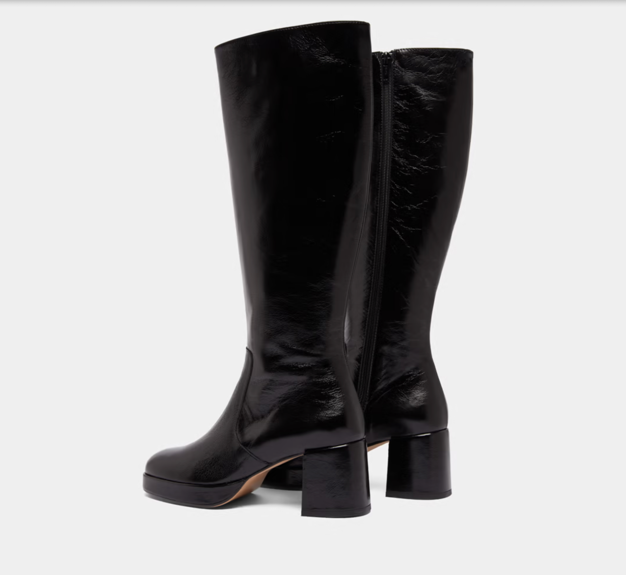 Bottes à talons et plateformes