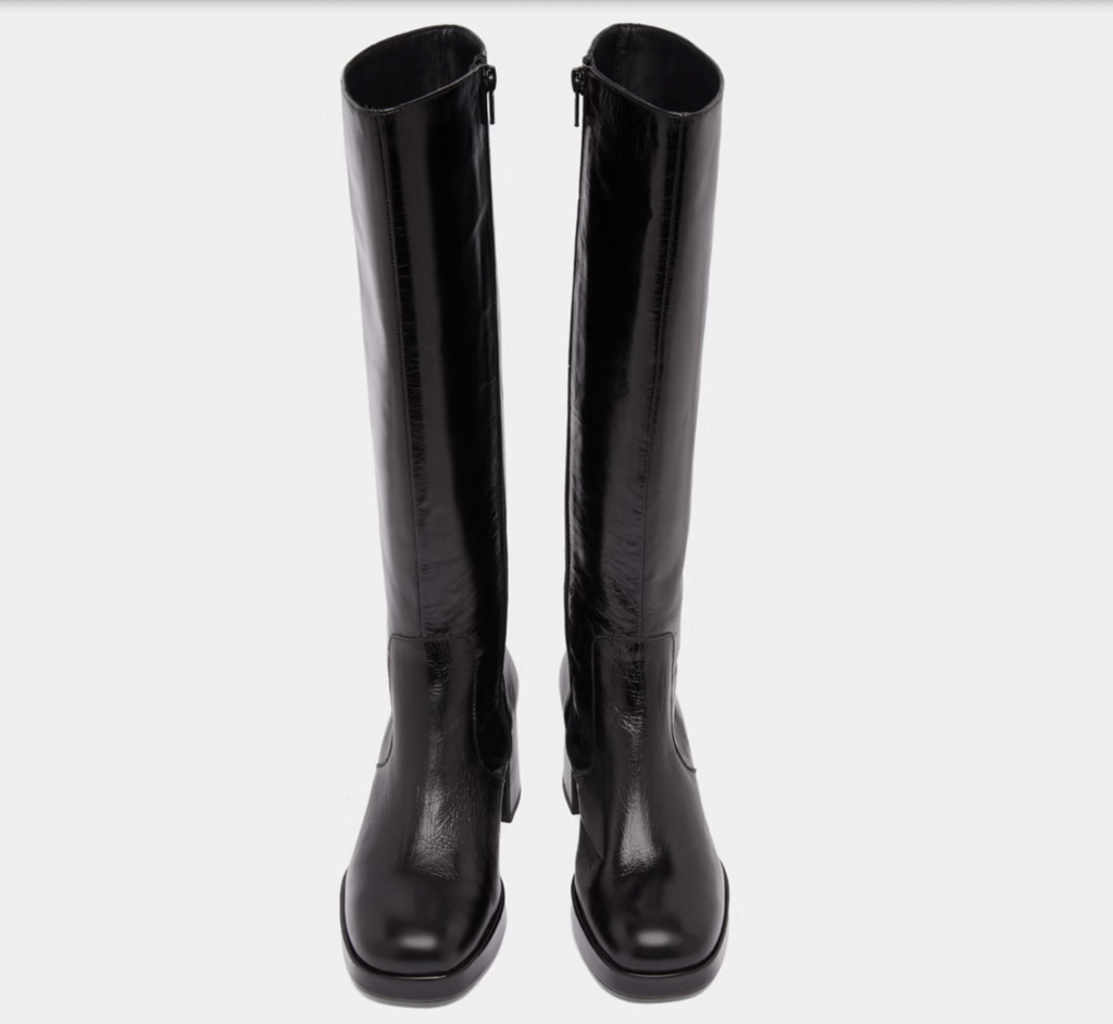 Bottes à talons et plateformes