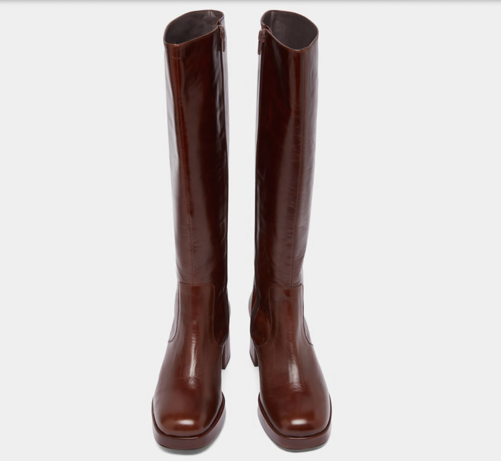 Bottes à talons et plateformes