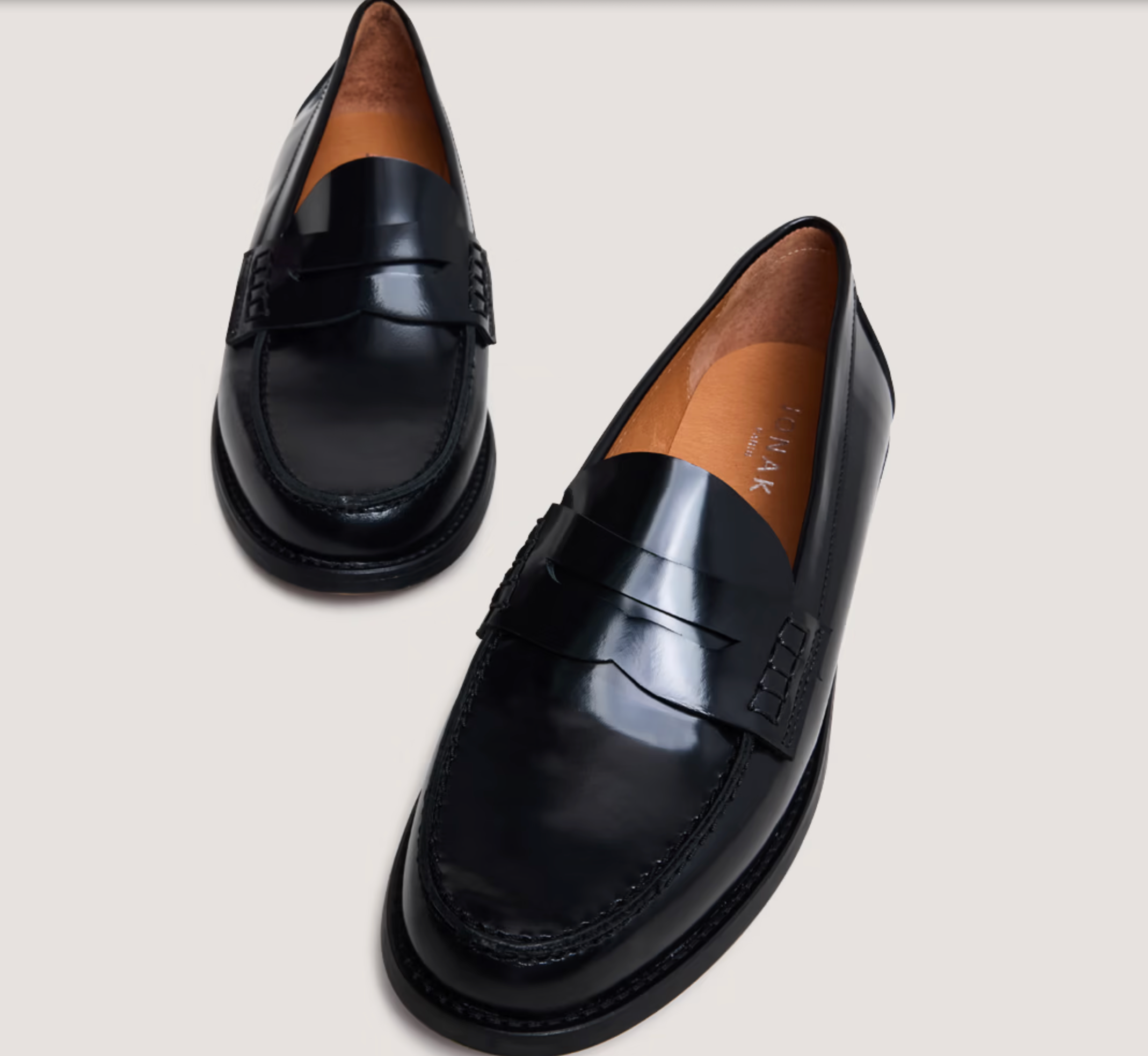 Mocassins à plateau pincé