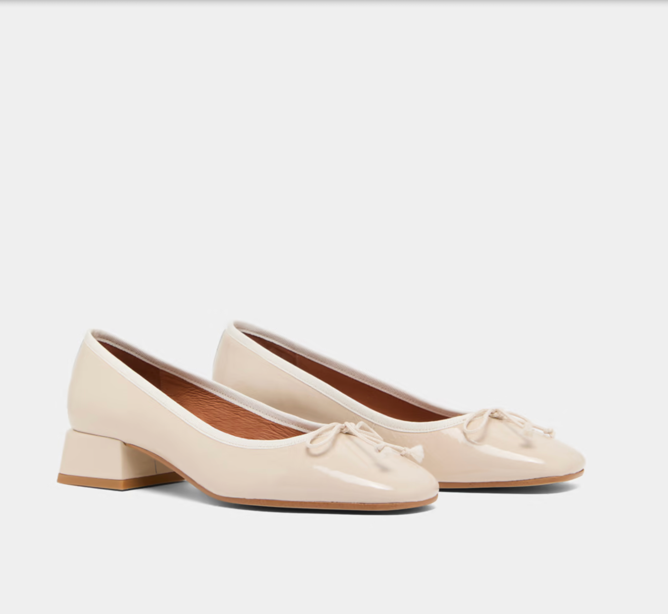 Ballerines à petits talons