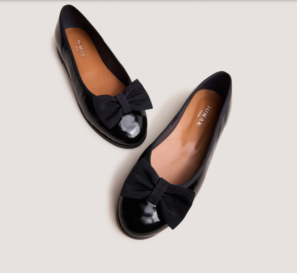 Ballerines à noeuds