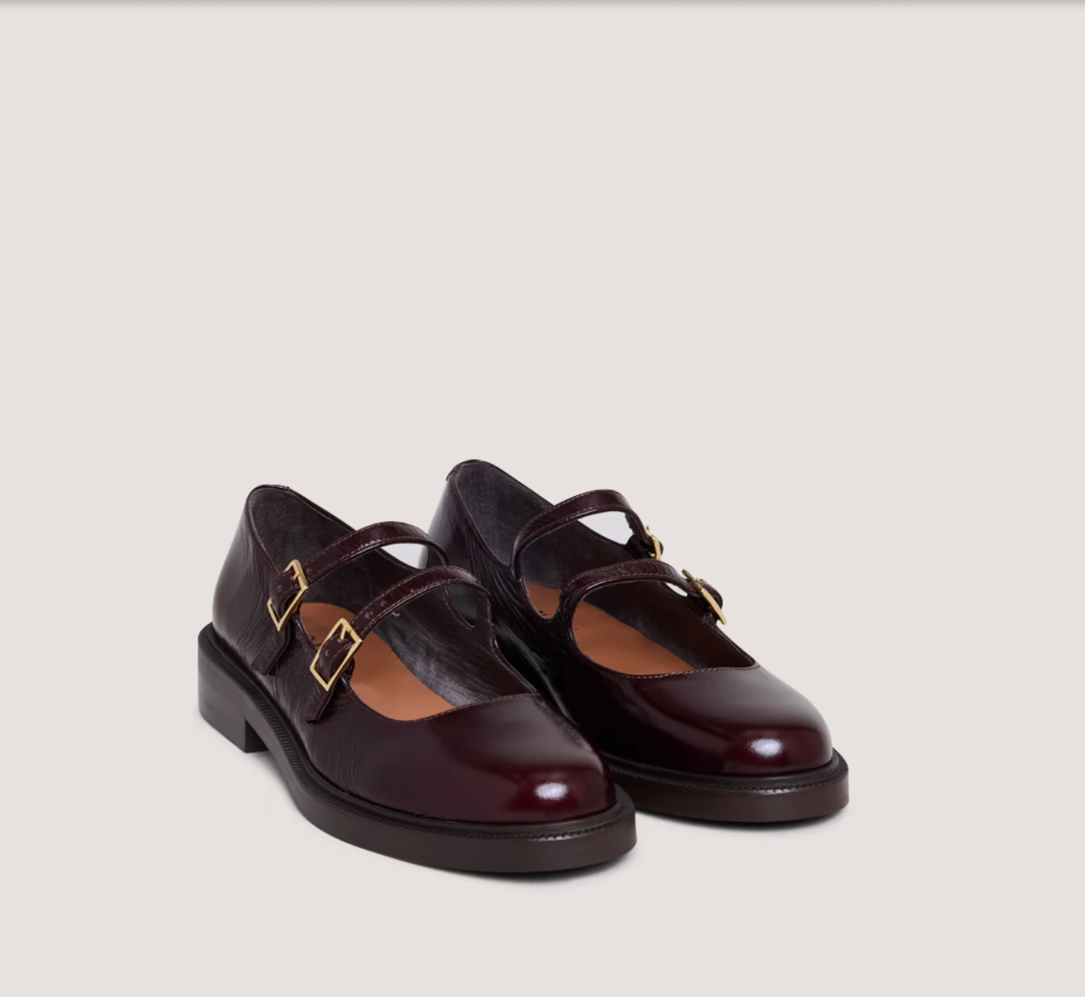 Ballerines à doubles brides