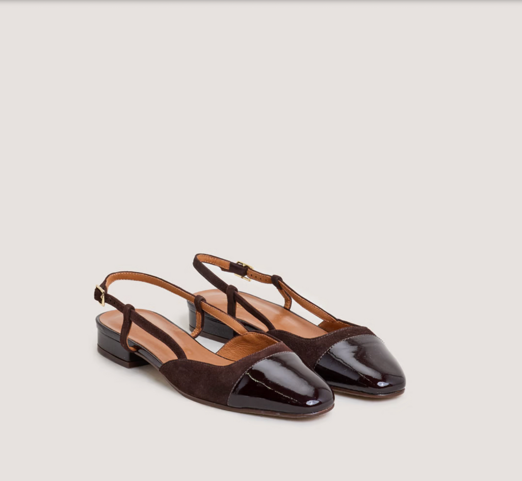 Ballerines slingbacks