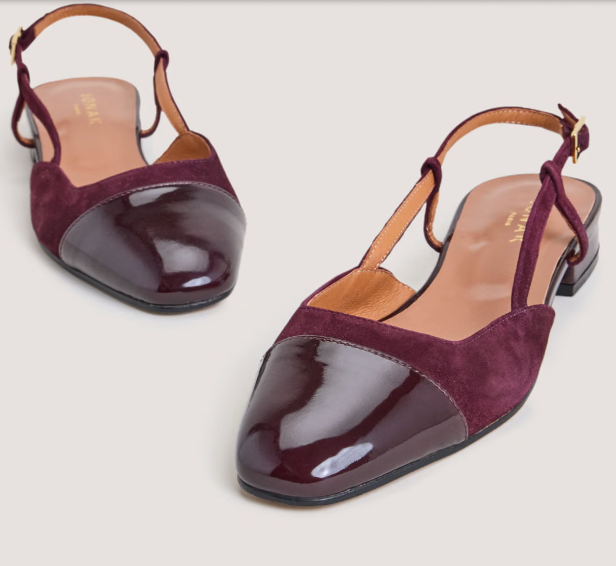 Ballerines slingbacks