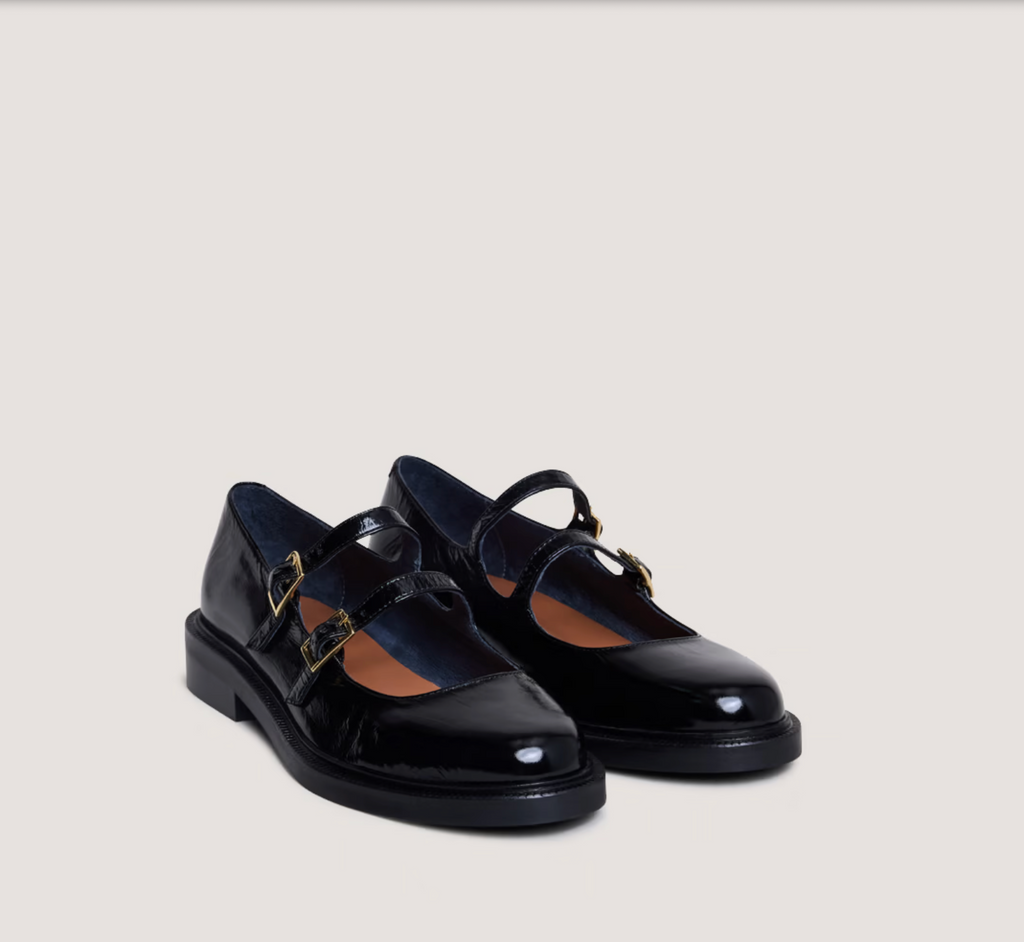 Ballerines à doubles brides