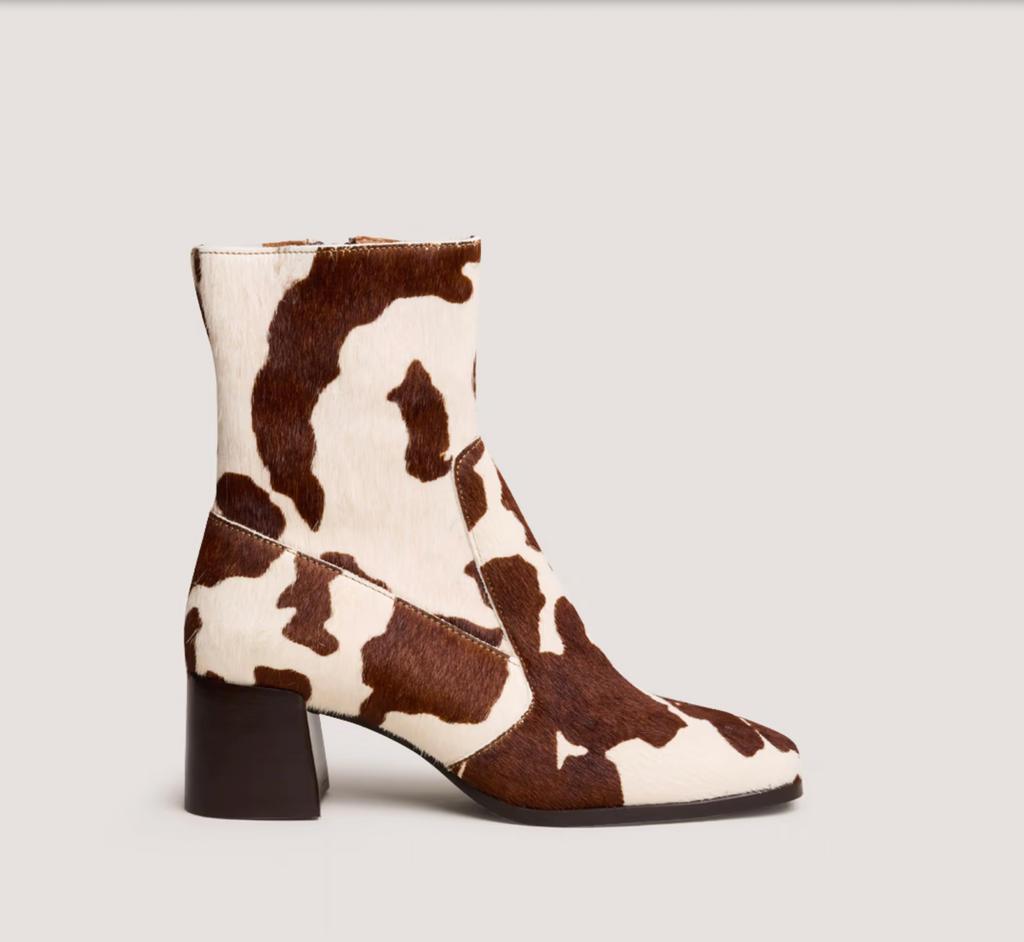 Bottines à bouts ovales