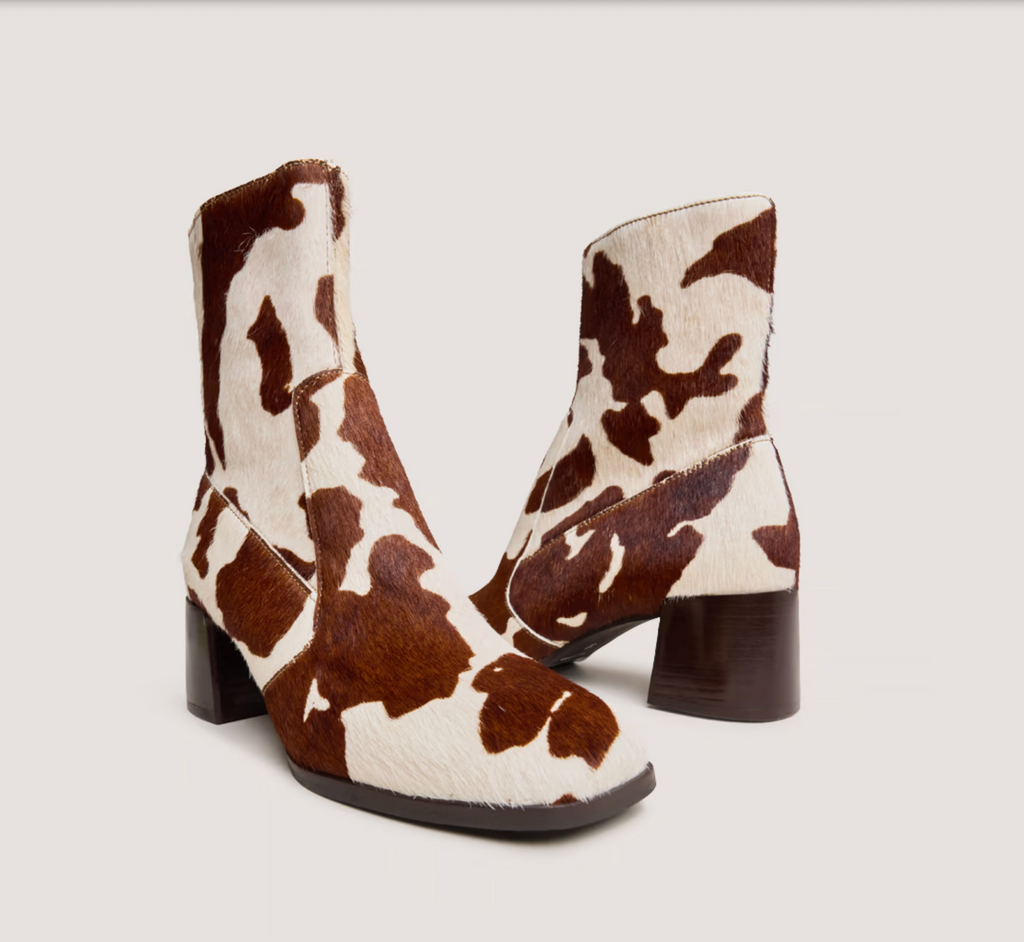 Bottines à bouts ovales