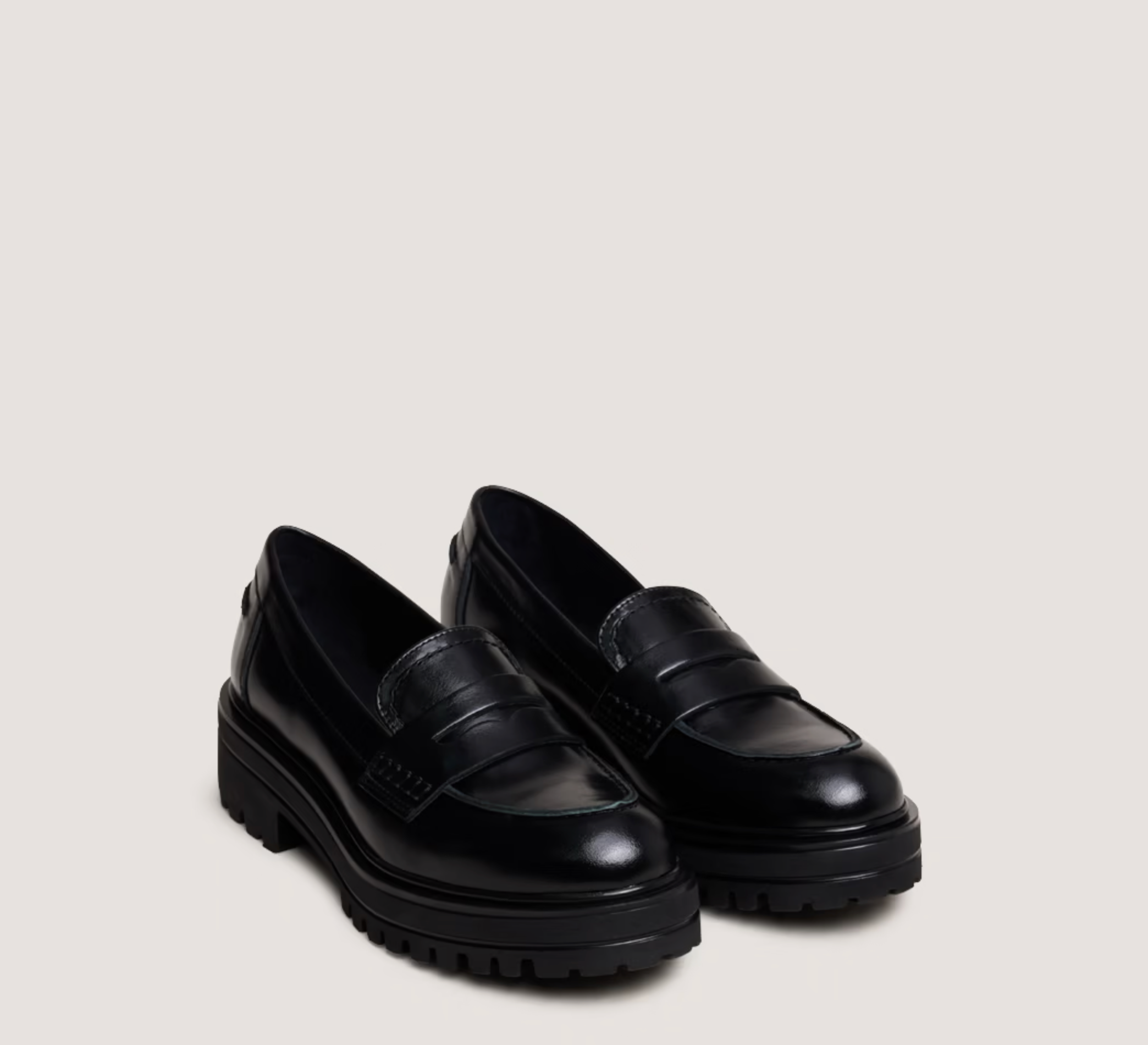 Mocassins à semelles