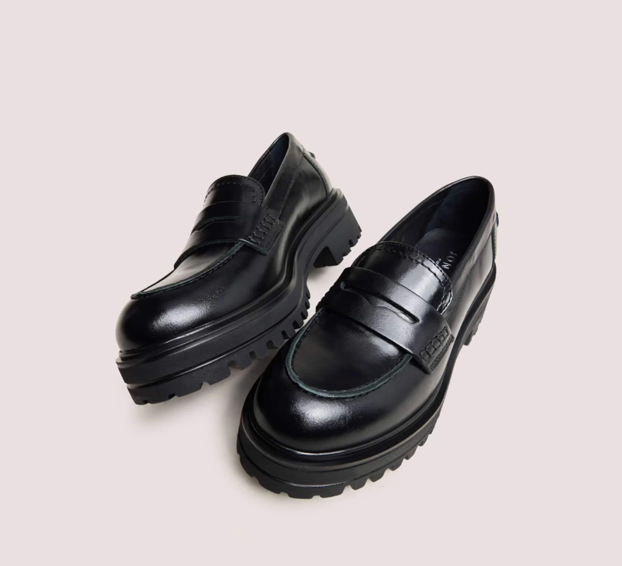 Mocassins à semelles