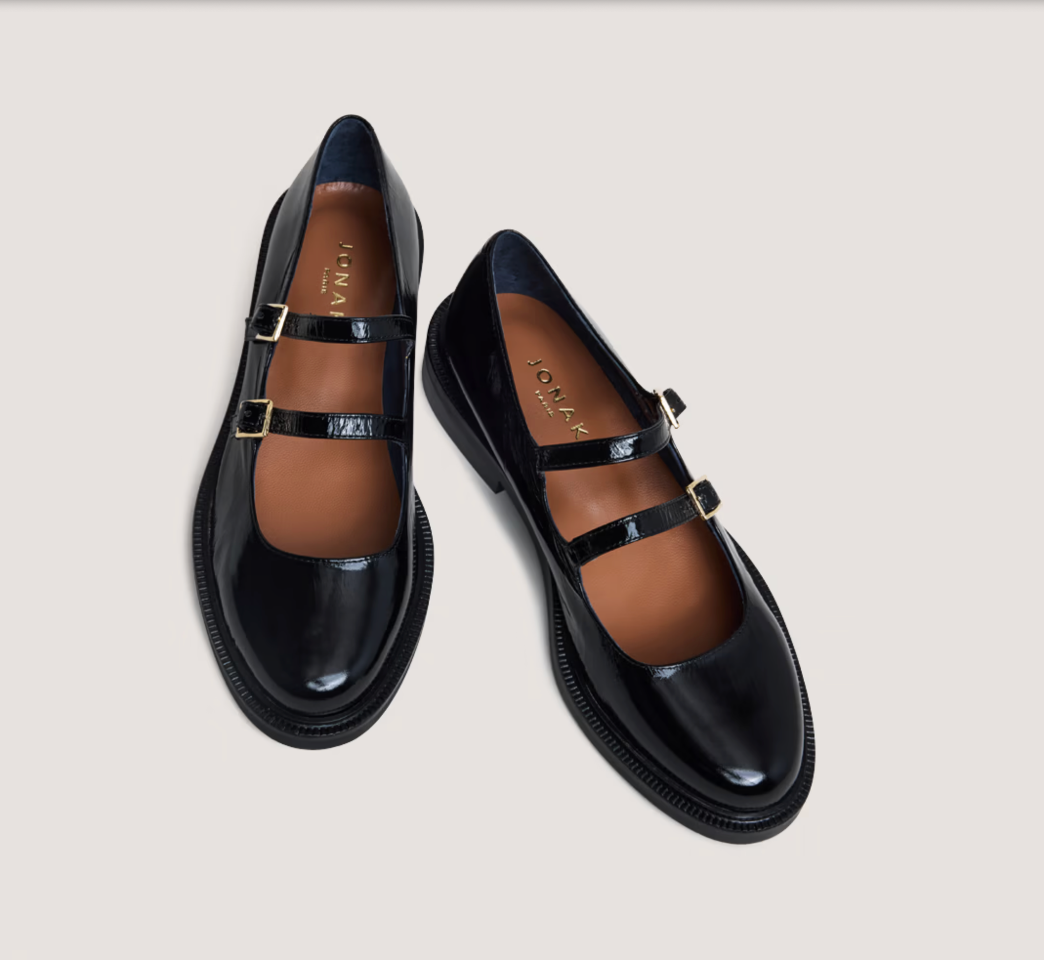 Ballerines à doubles brides