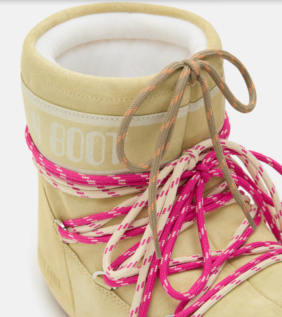 BOTTES ICON LOW EN DAIM JAUNE