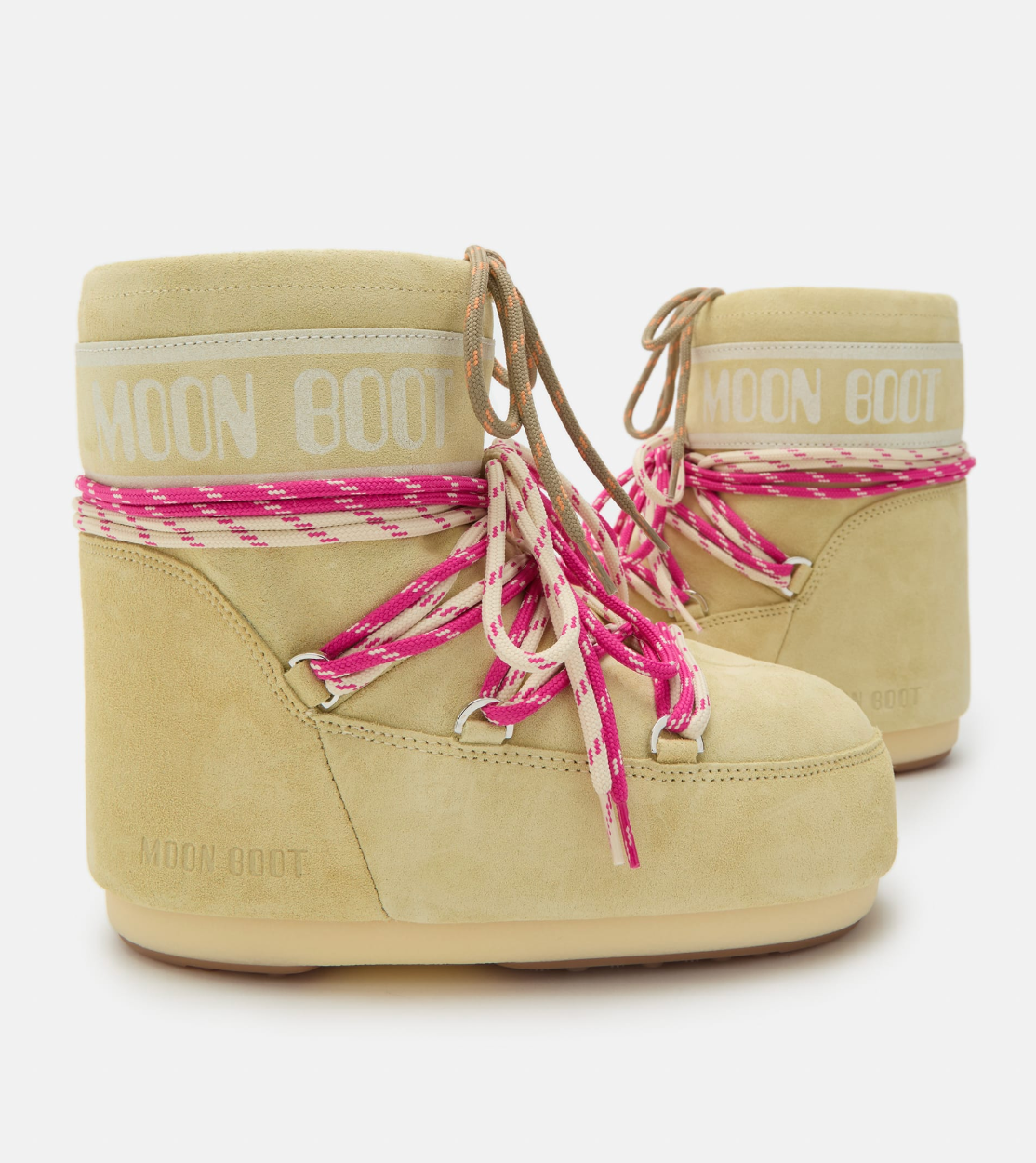 BOTTES ICON LOW EN DAIM JAUNE