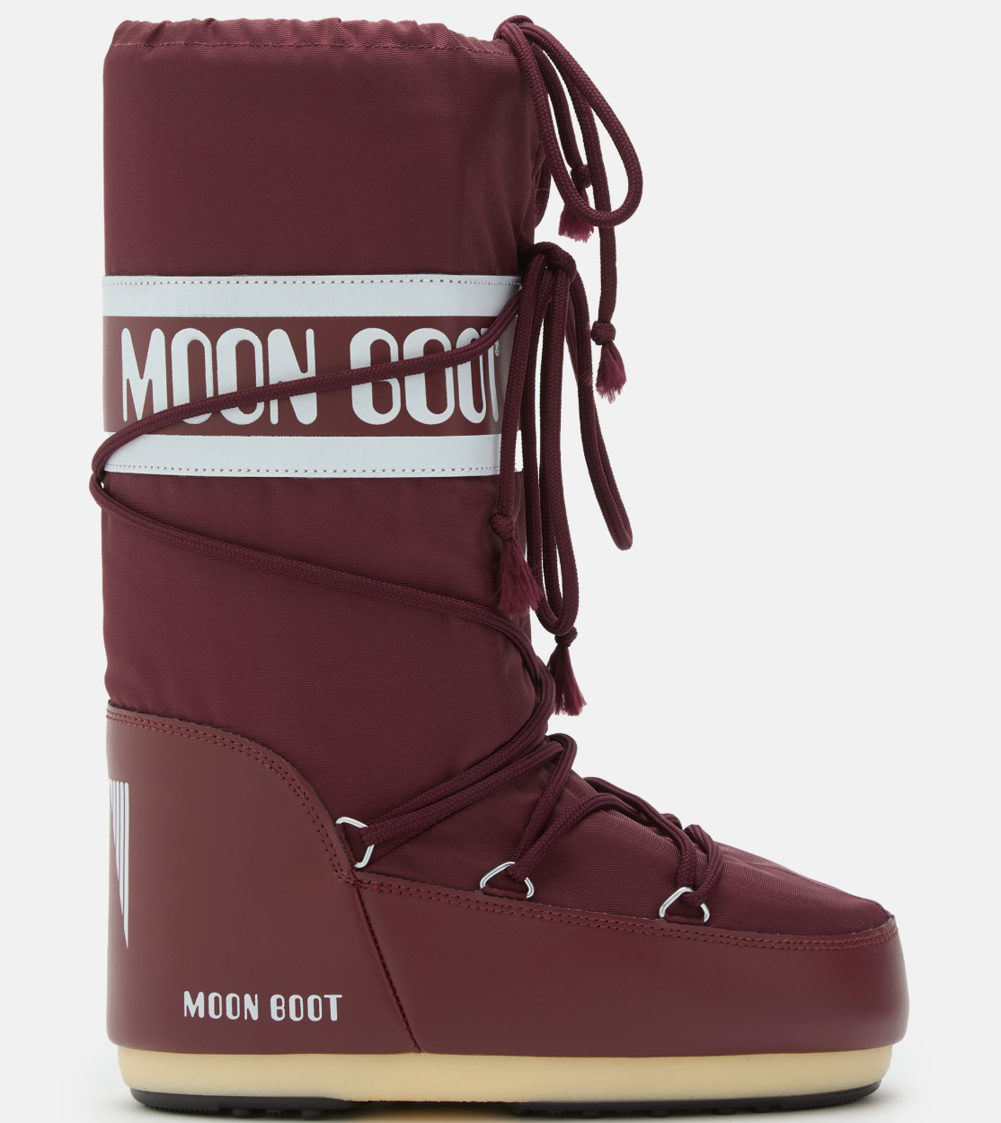 BOTTES ICON EN NYLON - BORDEAUX (new)