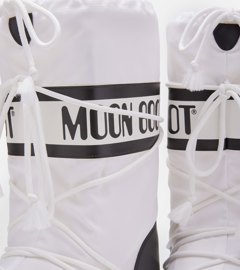 BOTTES ICON EN NYLON - BLACK / WHITE