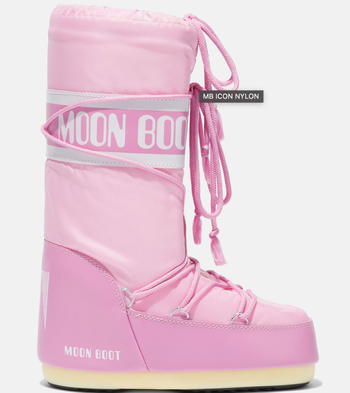BOTTES ICON EN NYLON - PINK