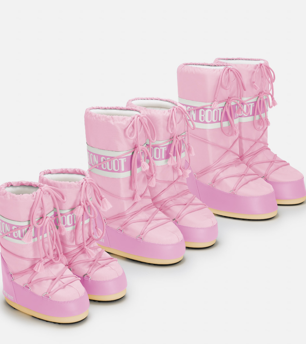 BOTTES ICON EN NYLON - PINK