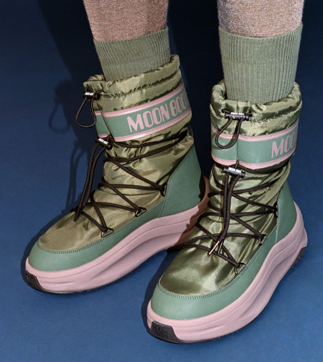 BOTTES MOON247 EN POLAIRE KHAKI