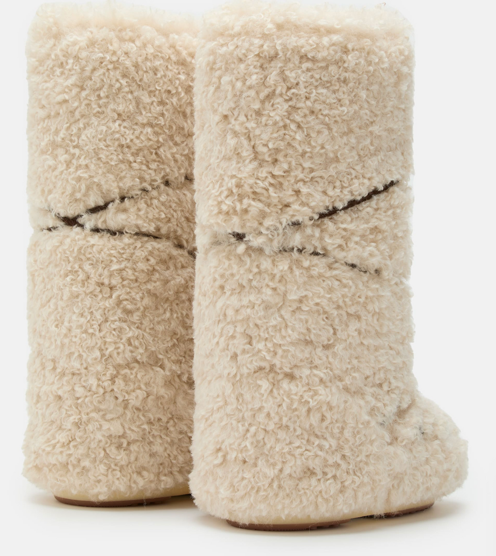BOTTES ICON EXTRA BOUCLÉ ECRU