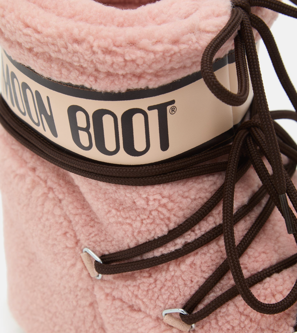 BOTTES ICON LOW EN POLAIRE - PINK