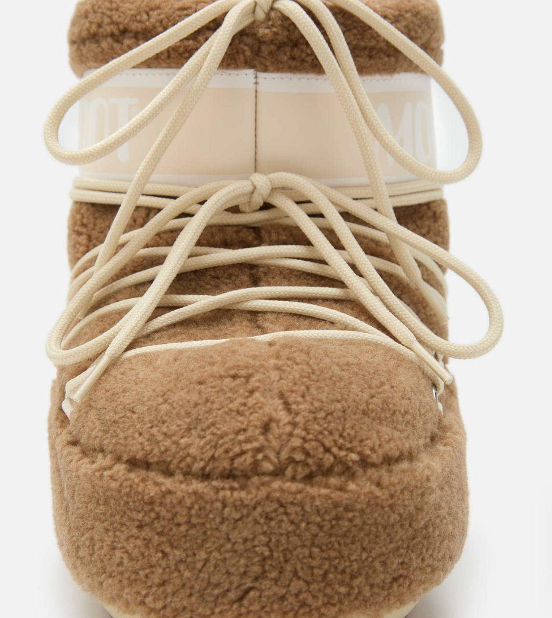 BOTTES ICON LOW EN POLAIRE - BEIGE