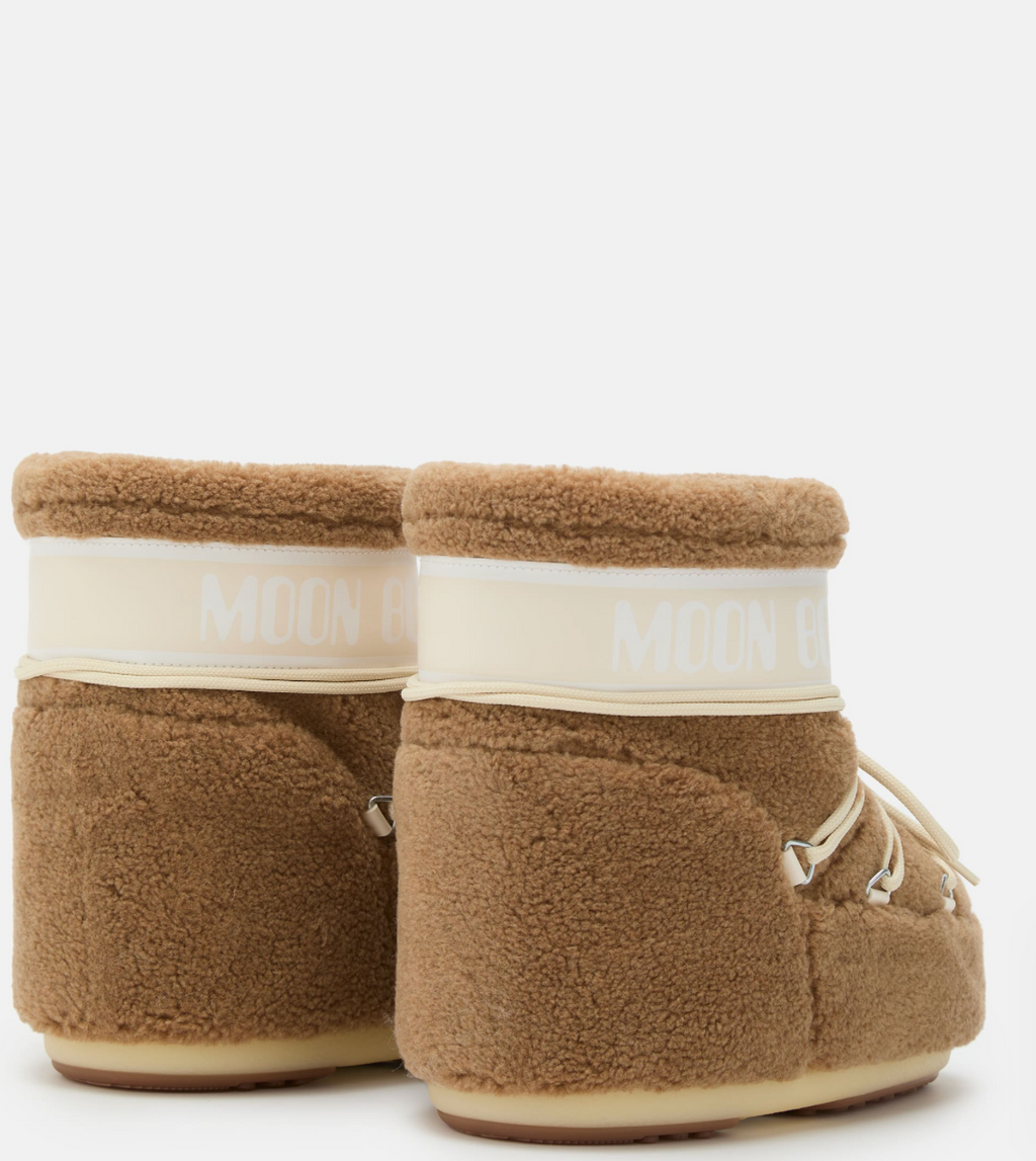 BOTTES ICON LOW EN POLAIRE - BEIGE