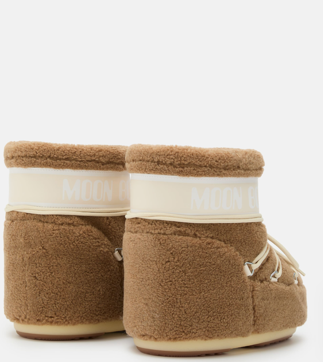 BOTTES ICON LOW EN POLAIRE - BEIGE