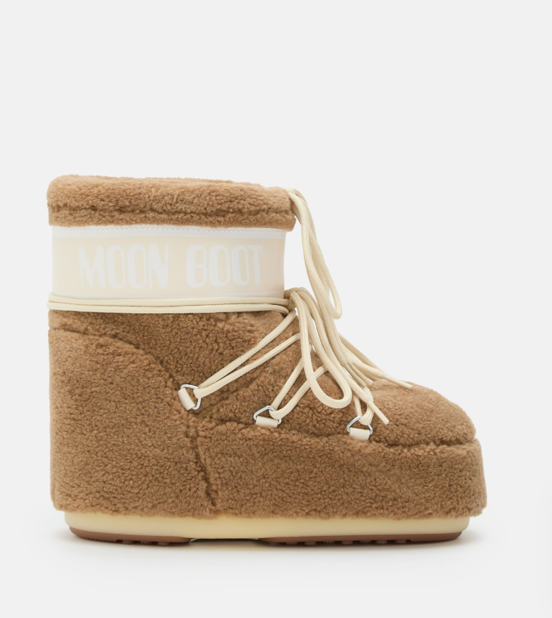 BOTTES ICON LOW EN POLAIRE - BEIGE