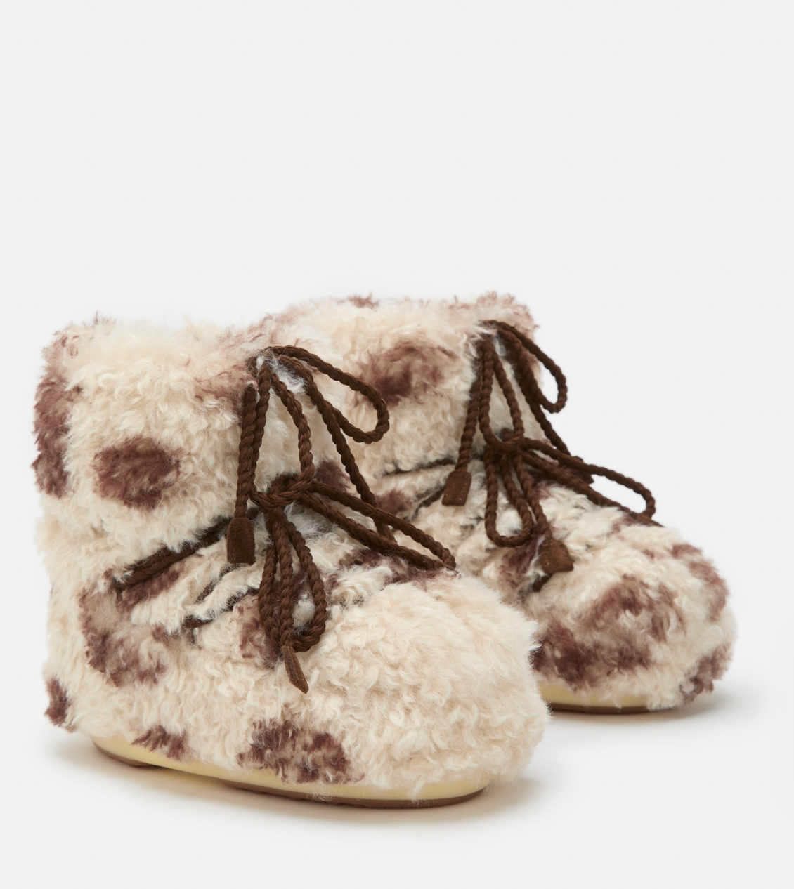 BOTTES ICON LOW BOUCLÉ IMPRIMÉ VACHE