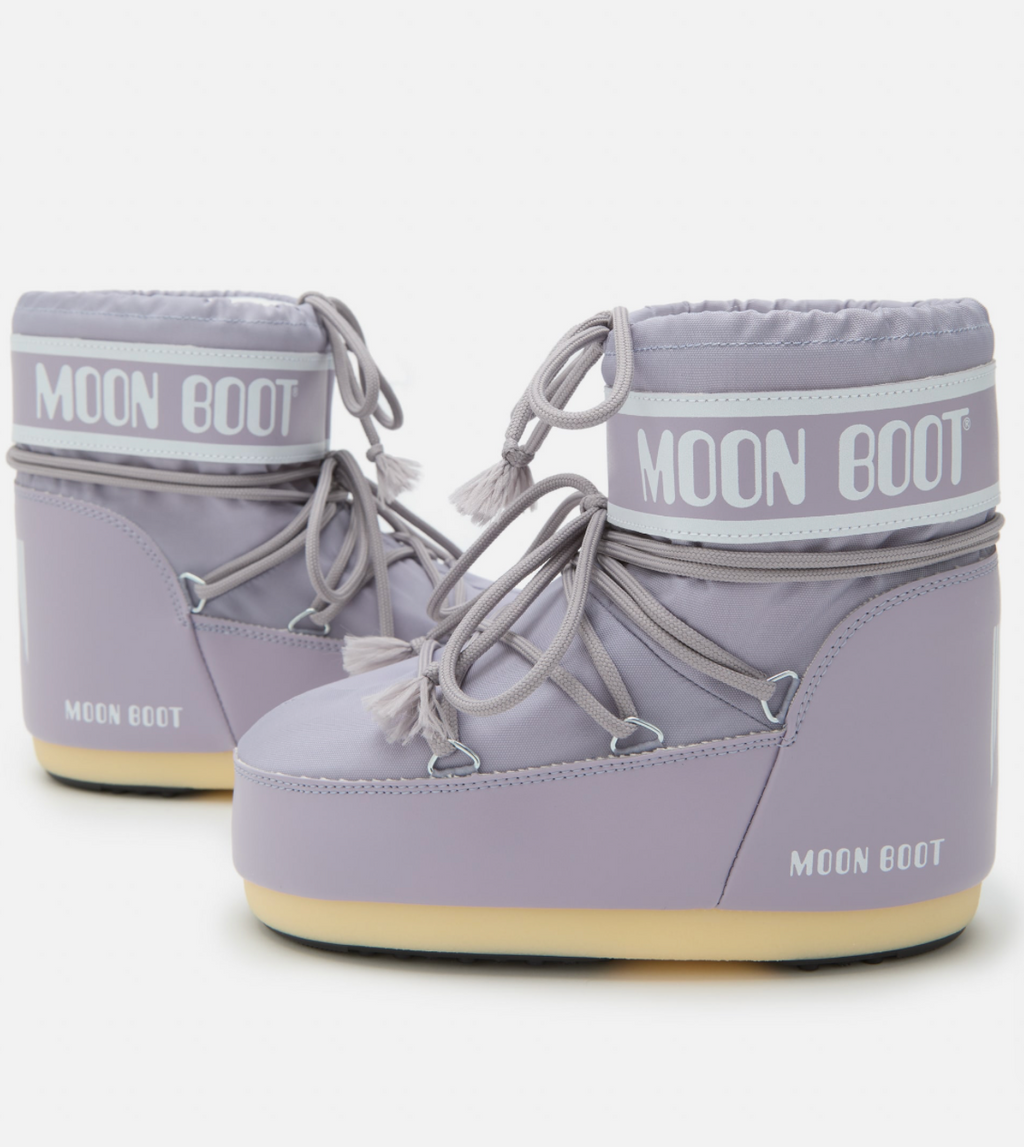 BOTTES LOW ICON EN NYLON - LILA