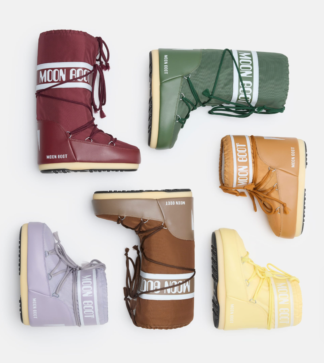 BOTTES LOW ICON EN NYLON - CREAM