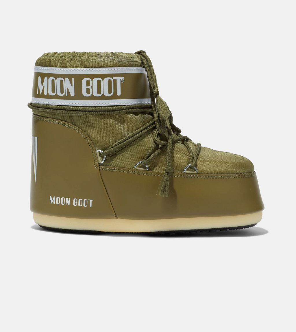 BOTTES LOW ICON EN NYLON - KHAKI