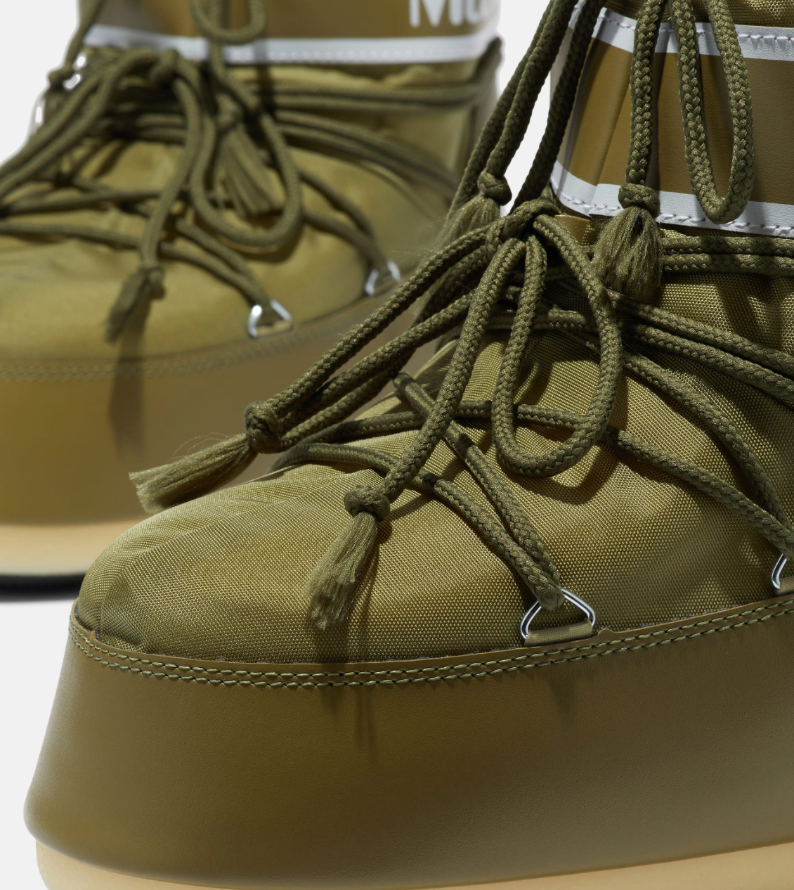 BOTTES LOW ICON EN NYLON - KHAKI