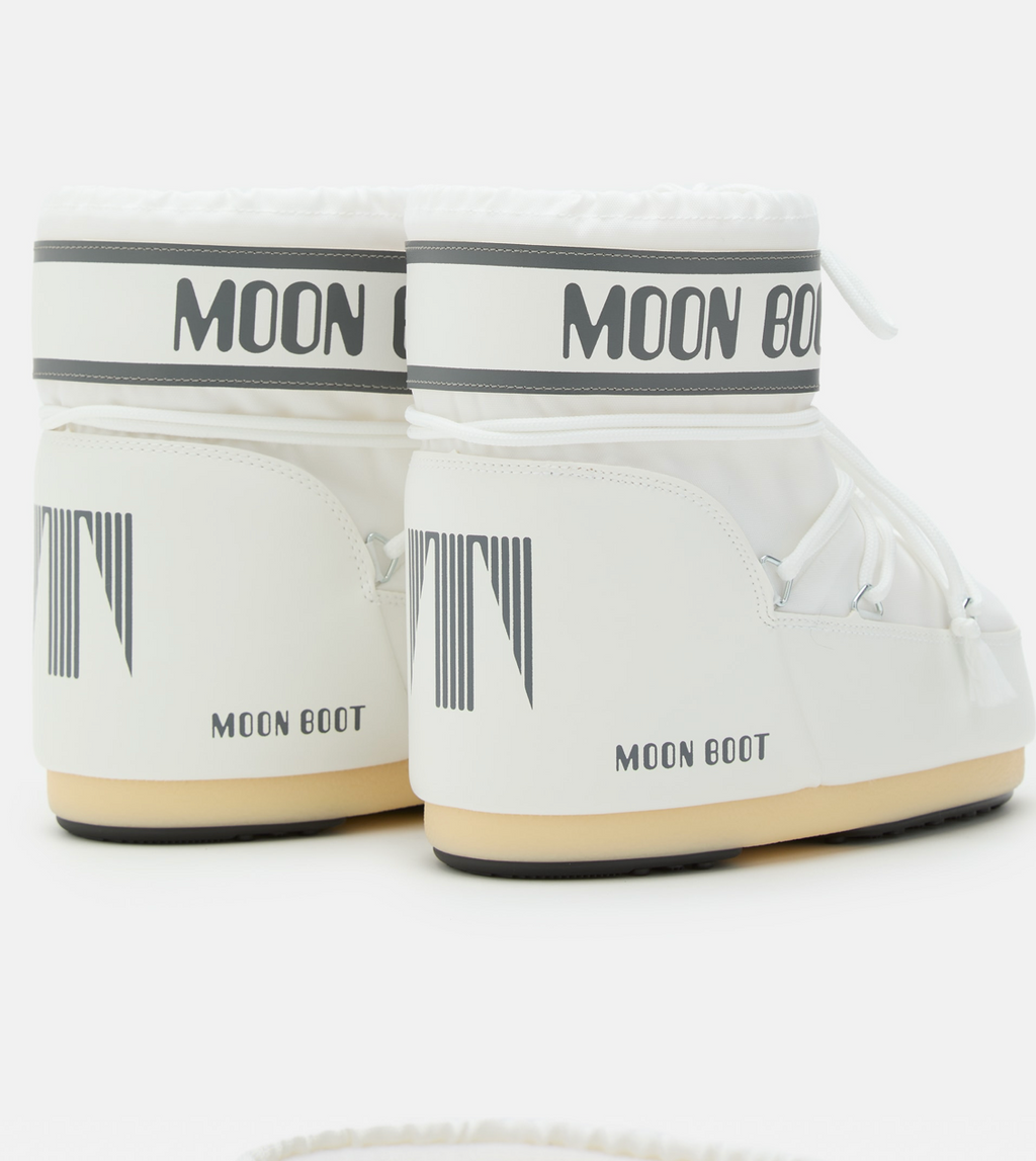 BOTTES LOW ICON EN NYLON - WHITE