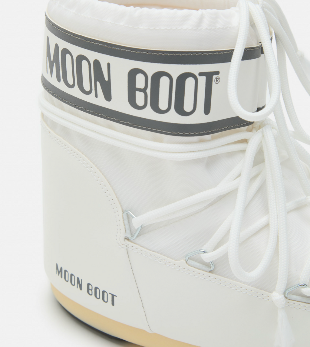 BOTTES LOW ICON EN NYLON - WHITE