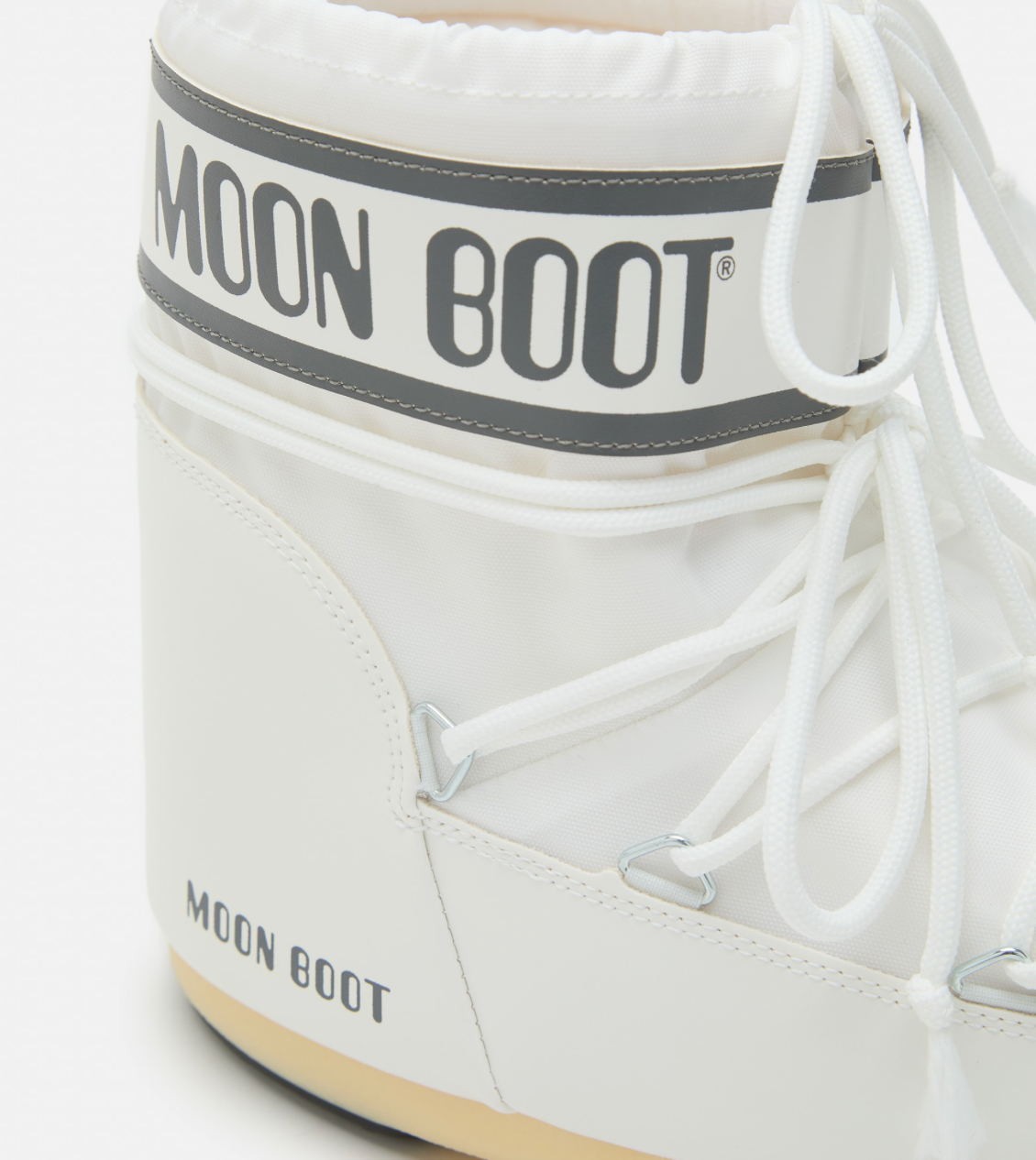 BOTTES LOW ICON EN NYLON - WHITE