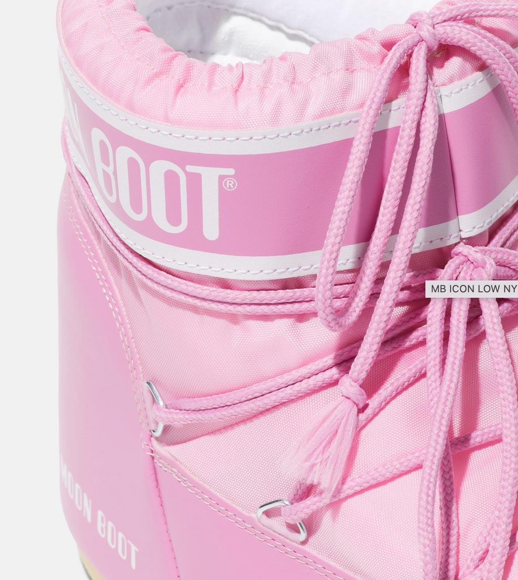 BOTTES LOW ICON EN NYLON - PINK