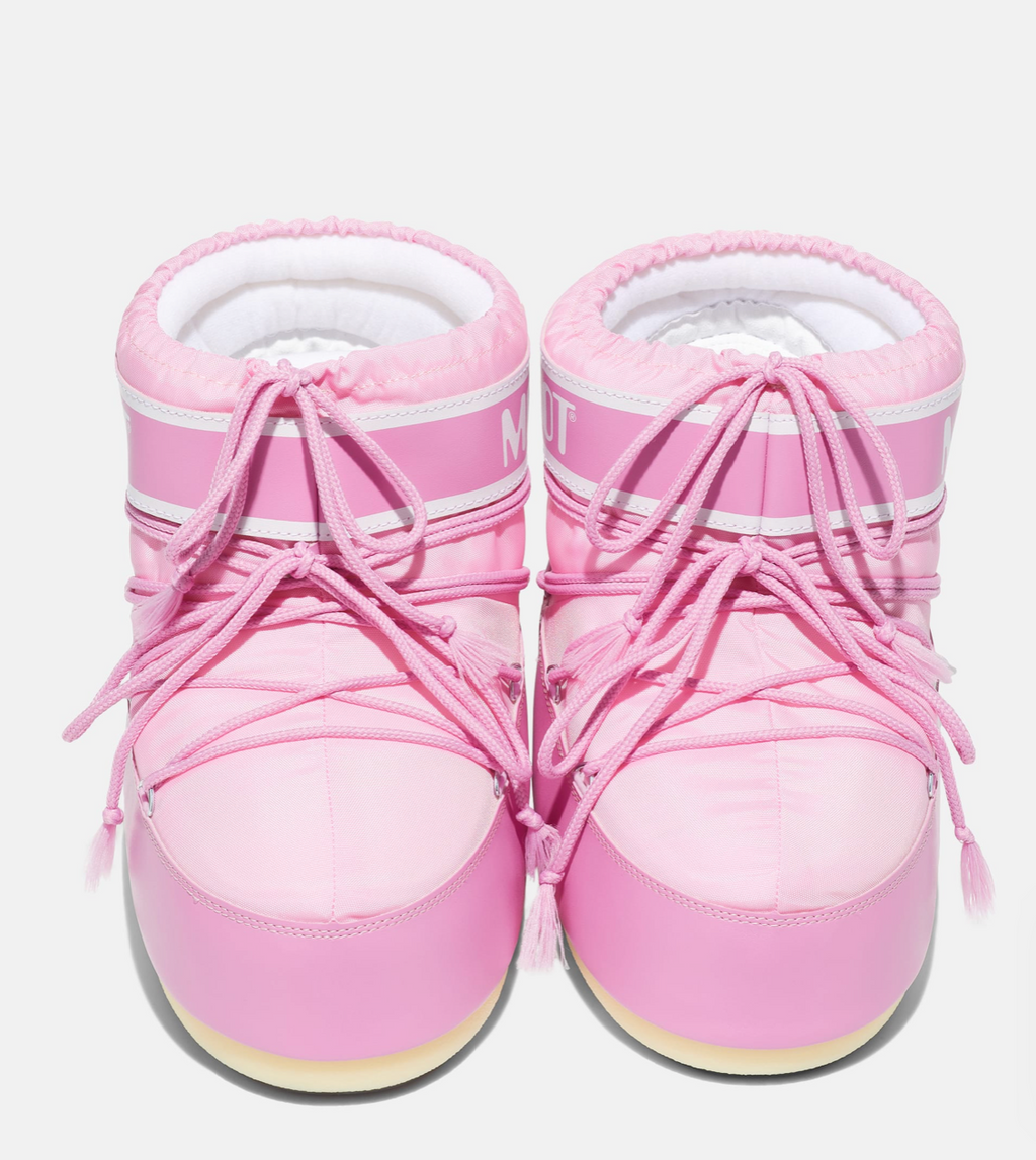BOTTES LOW ICON EN NYLON - PINK