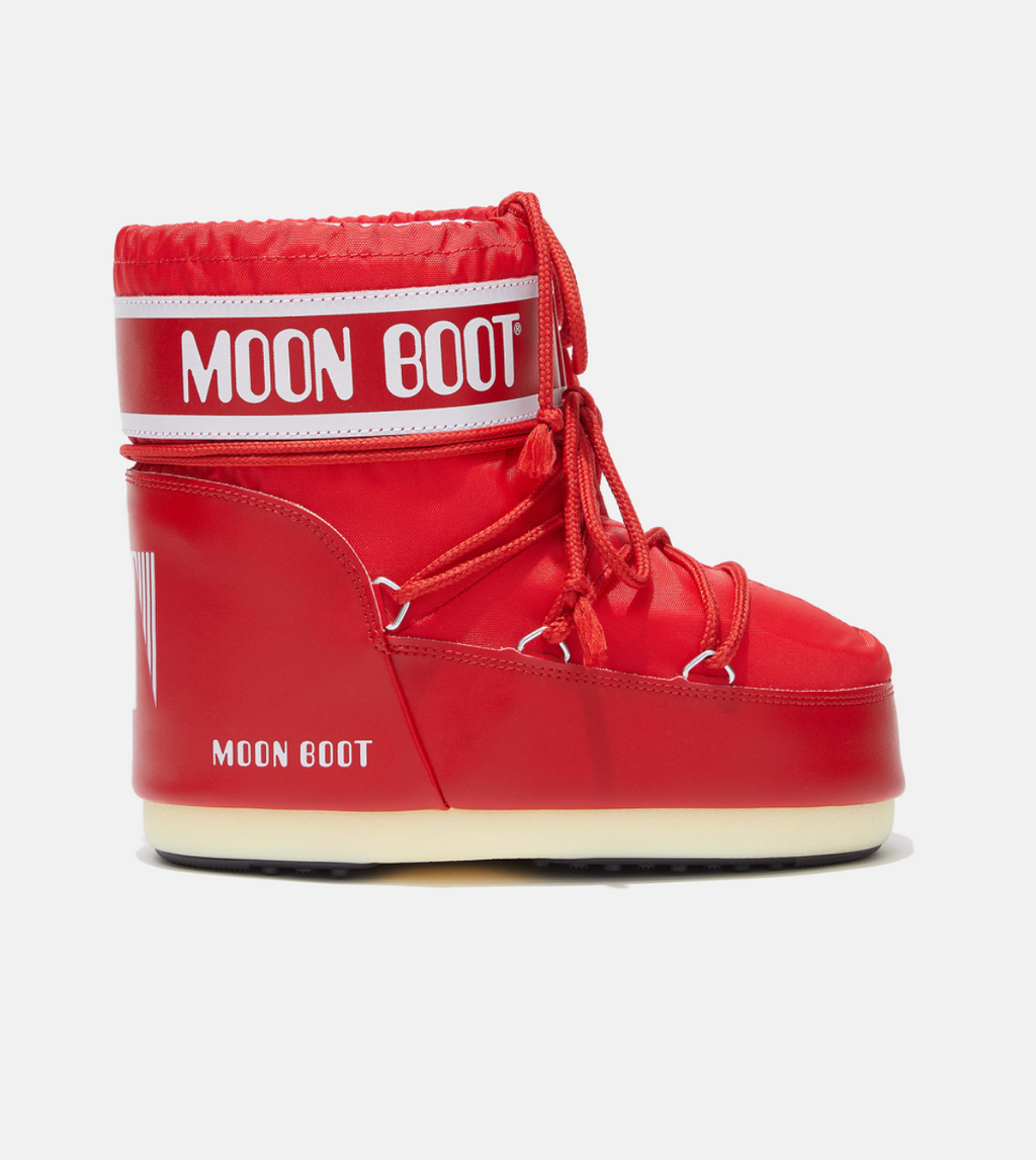BOTTES LOW ICON EN NYLON - RED