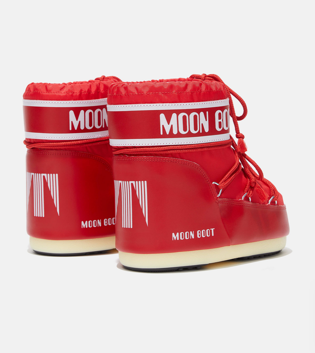 BOTTES LOW ICON EN NYLON - RED