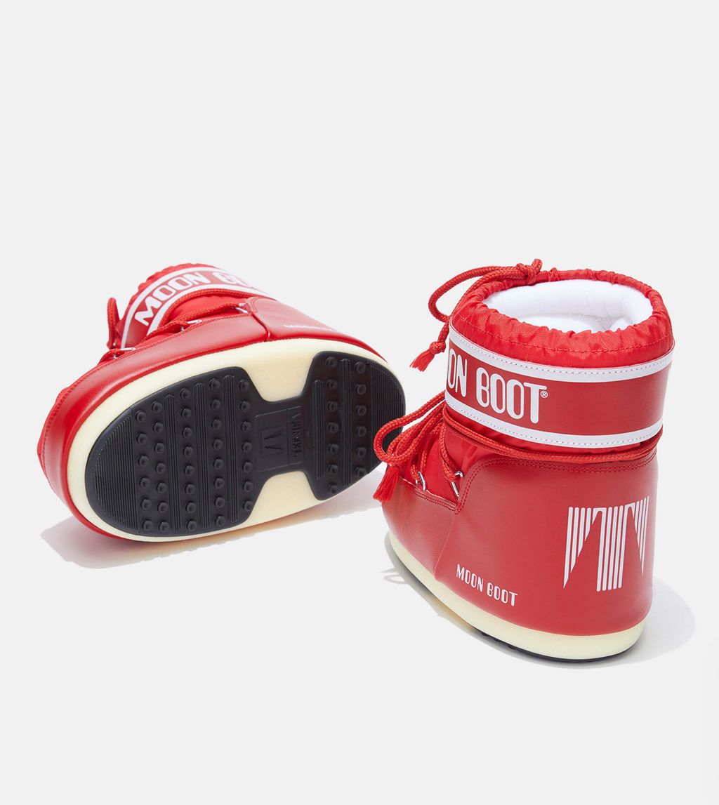 BOTTES LOW ICON EN NYLON - RED
