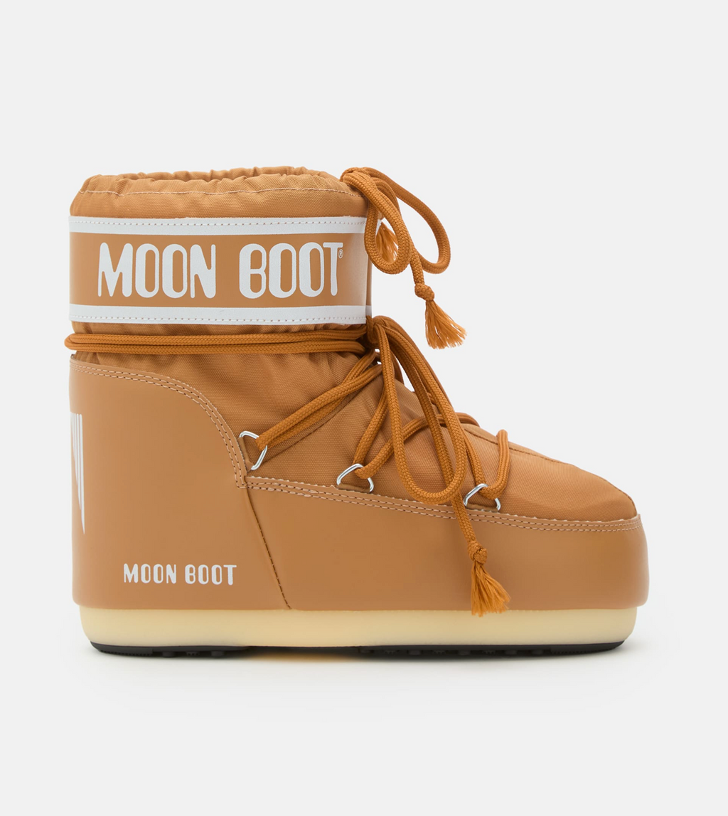 BOTTES LOW ICON EN NYLON - COGNAC