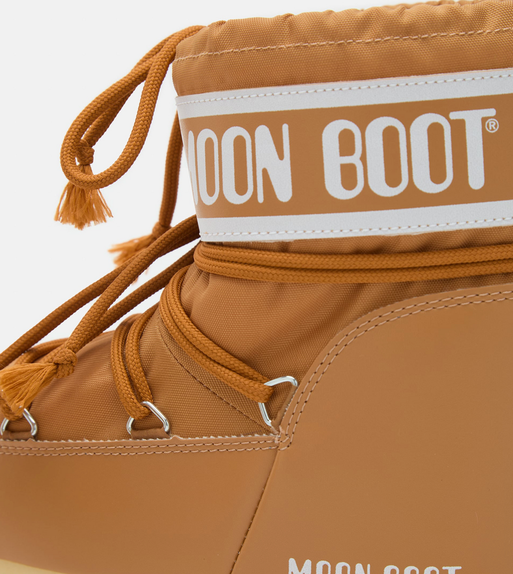 BOTTES LOW ICON EN NYLON - COGNAC