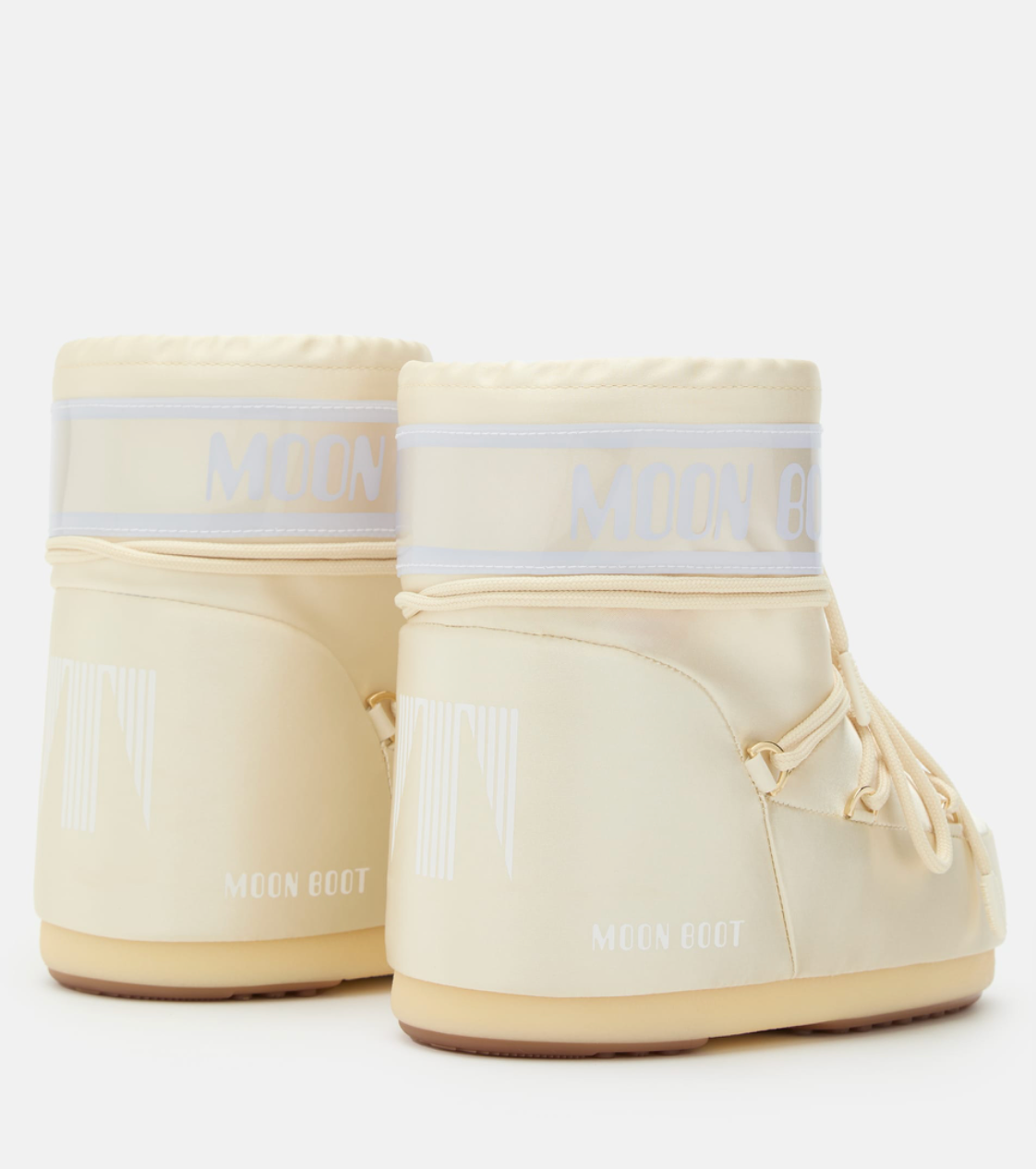 BOTTES ICON LOW NACRÉ - IVOIRE